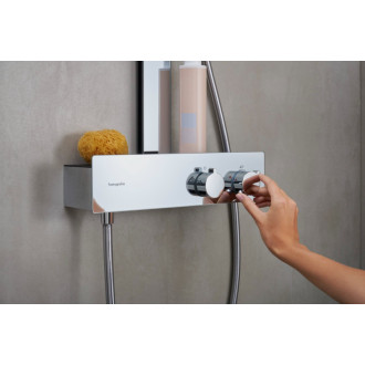 Sprchový systém Hansgrohe Rainfinity na stenu s termostatickou batériou chróm 26853000