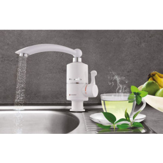 Drezová batéria Homelife Termo Quick s elektrickým ohrevom vody biela HY30-05