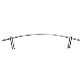 S-line oblúkový držiak uterákov na radiátory 59cm, chróm MADLOOBLRAD59CR