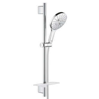 Sprchový set Grohe Rainshower SmartActive na stenu s poličkou chróm 26592000