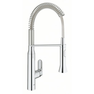 Drezová batéria Grohe K7 s výpustou chróm 31379000