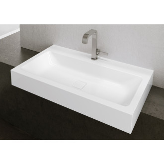 Umývadlo na dosku Kaldewei Cono 3086 90x50 cm alpská biela otvor pre batériu, bez prepadu KW30861PE