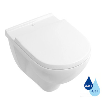Wc závesné Villeroy &amp; Boch O.Novo zadný odpad 56601001