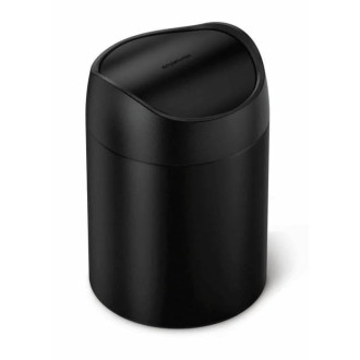 Stolný odpadkový kôš Simplehuman 1,5 l čierna mat SHCW2100