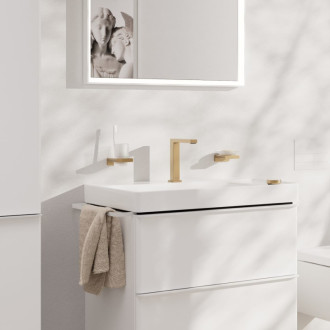 Umývadlová batéria Hansgrohe Tecturis E s výpustom kartáčovaný bronz 73053140
