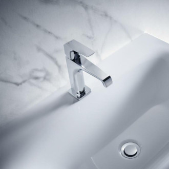 Umývadlová batéria Hansgrohe Axor Citterio E s neuzatvárateľným vtokom chróm 36111000