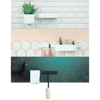 Polička Hansgrohe WallStoris matná čierna 27912670
