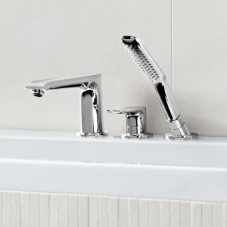 Vaňová batéria Hansgrohe Metris bez podomietkového telesa chróm 31190000
