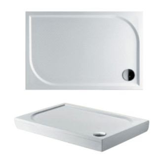 Sprchová vanička obdĺžniková Riho Kolping 80x120 cm liaty mramor DB3300500000000