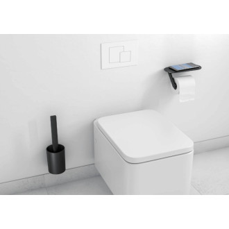 Sada doplnkov Hansgrohe WallStoris matná čierna 27969670