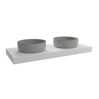Dolce doska pod um. 120x50x8cm biela mat DO12050BM