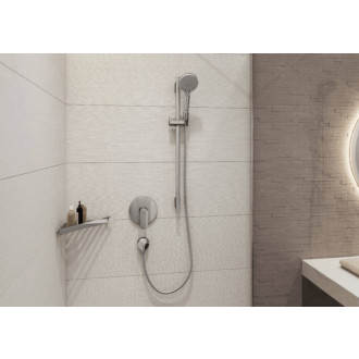 Rohová polička Hansgrohe AddStoris chróm 41741000