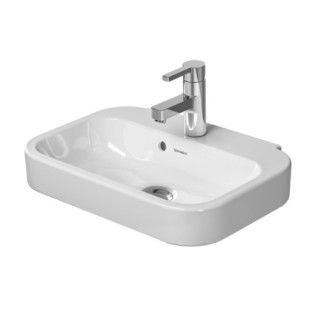 Umývadlo Duravit Happy D.2 50x36 cm otvor pre batériu, s prietokom 0709500000