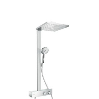 Sprchový systém Hansgrohe Raindance E na stenu s termostatickou batériou chróm 27361000