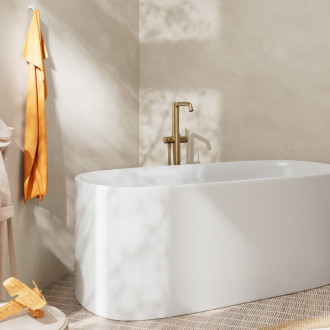 Vaňová batéria Hansgrohe Tecturis S so sprchovým setom kartáčovaný bronz 73440140