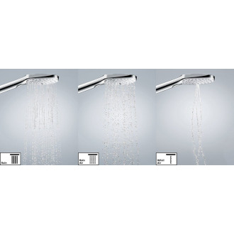 Sprchový systém Hansgrohe Raindance E na stenu s termostatickou batériou chróm 27288000
