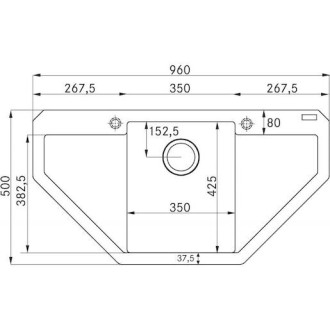 Drez Franke MRG 612 E onyx 114.0250.569
