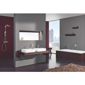 Umývadlová batéria Grohe Lineare s výpustou supersteel 32114DC1