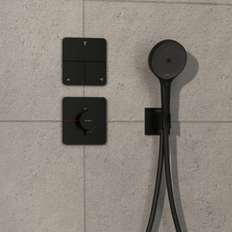Sprchová batéria Hansgrohe ShowerSelect Comfort Q bez podomietkového telesa matná čierna 15588670