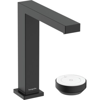 Umývadlová batéria Hansgrohe Tecturis E s výpustou matná čierna 73053670