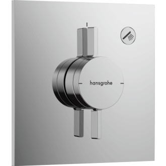 Sprchová batéria Hansgrohe DuoTurn E bez podomietkového telesa chróm 75617000