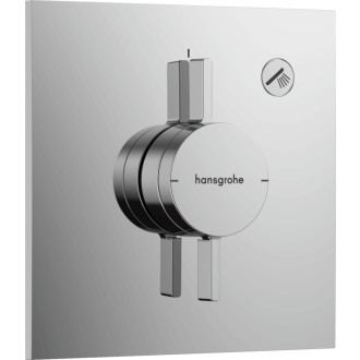 Sprchová batéria Hansgrohe DuoTurn E bez podomietkového telesa chróm 75617000