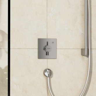 Sprchová batéria Hansgrohe DuoTurn E bez podomietkového telesa chróm 75617000