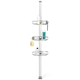 Polička Simplehuman Shower Caddy nerez oceľ SHBT1109DC