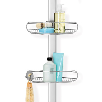 Polička Simplehuman Shower Caddy nerez oceľ SHBT1109DC