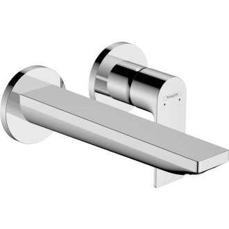 Umývadlová batéria Hansgrohe Rebris E bez podomietkového telesa chróm 72568000