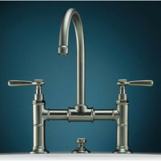 Umývadlová batéria Hansgrohe Axor Montreux s výpustom kartáčovaný nikel 16511820