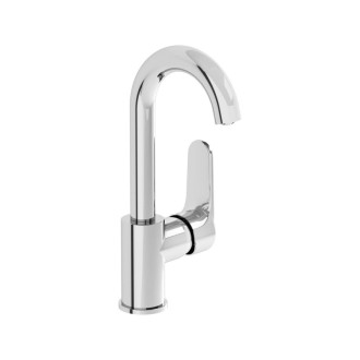 Drezová batéria Vitra Root Round BluEco s otočným ramienkom chróm A42754BE