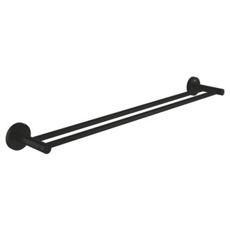 Držiak uterákov Grohe Start čierna mat 412032430
