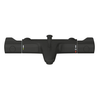 Vaňová batéria Grohe Grohtherm 800 bez sprchového setu 150 mm čierna matná 1022062430