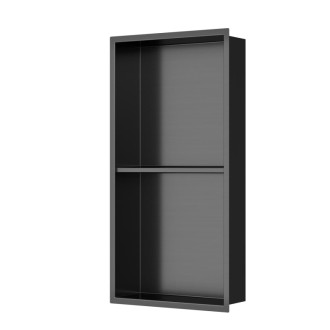 Vstavaná polička SAT Aurum gun metal 30x60 cm SATAURN6030SBGM