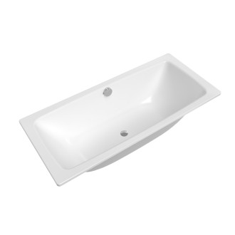 Obdĺžniková vaňa SAT Feel 180x80 cm smaltovaná oceľ ľavá aj pravá SATVFEEL180DUO