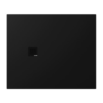 Sprchová vanička obdĺžniková Polysan Treneca 120x100 cm liaty mramor čierna 84313.21