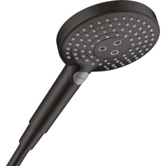 Ručná sprcha Hansgrohe Raindance Select S s tlačidlom čierna mat 26014670