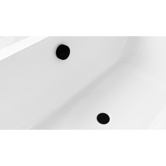 Vaňový automat Polysan Marble čierna ABS/mosadz 11042.21