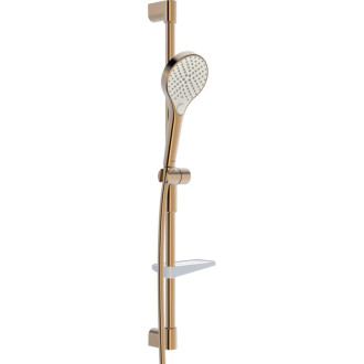 Sprchový set Hansa Viva s mydlenkou brúsený bronz 4416021081