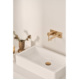 Umývadlová batéria Hansa Vantis Style bez podomietkového telesa brúsený bronz 5480210781
