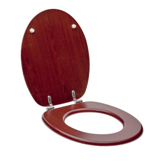 WC doštička Glacera MDF Mahagon 2077