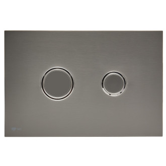 Ovládacie tlačidlo Swiss Aqua Technologies kov gun metal mat SATATBGM
