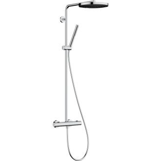 Sprchový systém Hansgrohe Pulsify S Puro s termostatickou batériou chróm 24222000