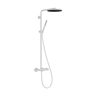 Sprchový systém Hansgrohe Pulsify S Puro s termostatickou batériou biela matná 24222700