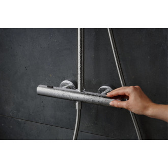 Sprchový systém Hansgrohe Pulsify S Puro s termostatickou batériou chróm 24223000