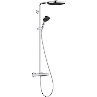Sprchový systém Hansgrohe Pulsify S Puro s termostatickou batériou chróm 24236000