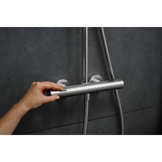 Sprchový systém Hansgrohe Pulsify S Puro s termostatickou batériou chróm 24237000