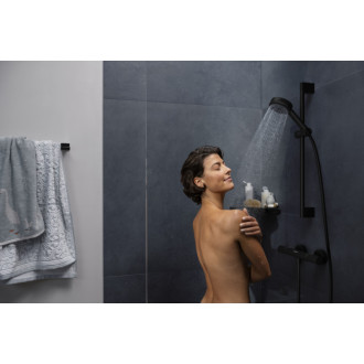 Sprchová batéria Hansgrohe Pulsify Select S so sprchovým setom 150 mm čierna matná 24262670