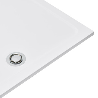 Vaničkový sifón dizajnový MULTI 90 x 40/50mm chróm krytka E90KOCRD